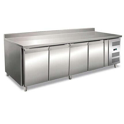 Mesa Refrigerada Acero Inoxidable 4 Puertas Opacas 553 Litros 2230x700x960h mm KBJ23-70 Horekus