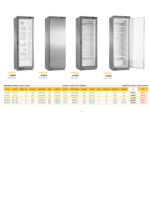 Armario de Congelación Vertical 1 Puerta Cristal Acero Inoxidable 6 Estantes 316 Litros Gama CLASSIC INOX 620x665x1860h mm A4MCN Horekus - Imagen 2