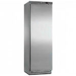 Armario Refrigerado Vertical 1 Puerta Opaca Acero Inoxidable 4 Estantes 317 Litros Gama CLASSIC INOX 590x643x1860h mm A4MOP Horekus