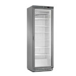 Armario de Congelación Vertical 1 Puerta Cristal Acero Inoxidable 6 Estantes 316 Litros Gama CLASSIC INOX 620x665x1860h mm A4MCN Horekus