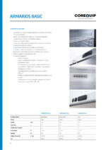 Armario de Refrigeracion en Acero Inoxidable 600 Litros 1 Puerta Opaca 4 Estantes 780x742x1865h mm MAR600 PO A Corequip - Imagen 2