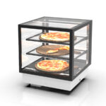 Vitrina Expositora Caliente Integra Drop-In Cristal Recto 2 Estantes 600x600x515h mm DP-60-50C Sayl