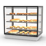 Vitrina Expositora Caliente Integra Drop-In Cristal Recto 3 Estantes 1000x600x815h mm DP-100-80C Sayl