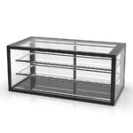 Vitrina Expositora Neutra para Pastelería Integra Drop-In Cristal Recto 3 Estantes 1200x600x515h mm IN-120-50N Sayl