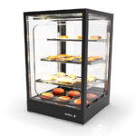 Vitrina Expositora Neutra para Pastelería Integra Drop-In Cristal Recto 3 Estantes 600x600x815h mm IN-60-80NG  Sayl