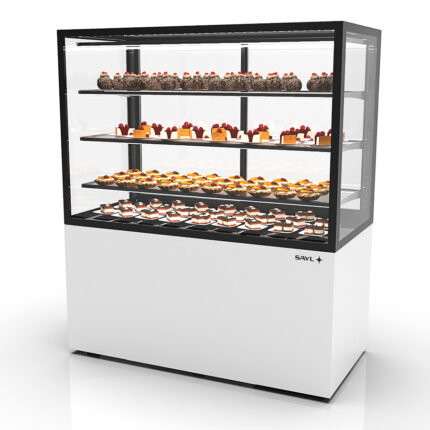 Vitrina Expositora Refrigerada Integra con Base IN120/80-140H con Control de Humedad Sayl