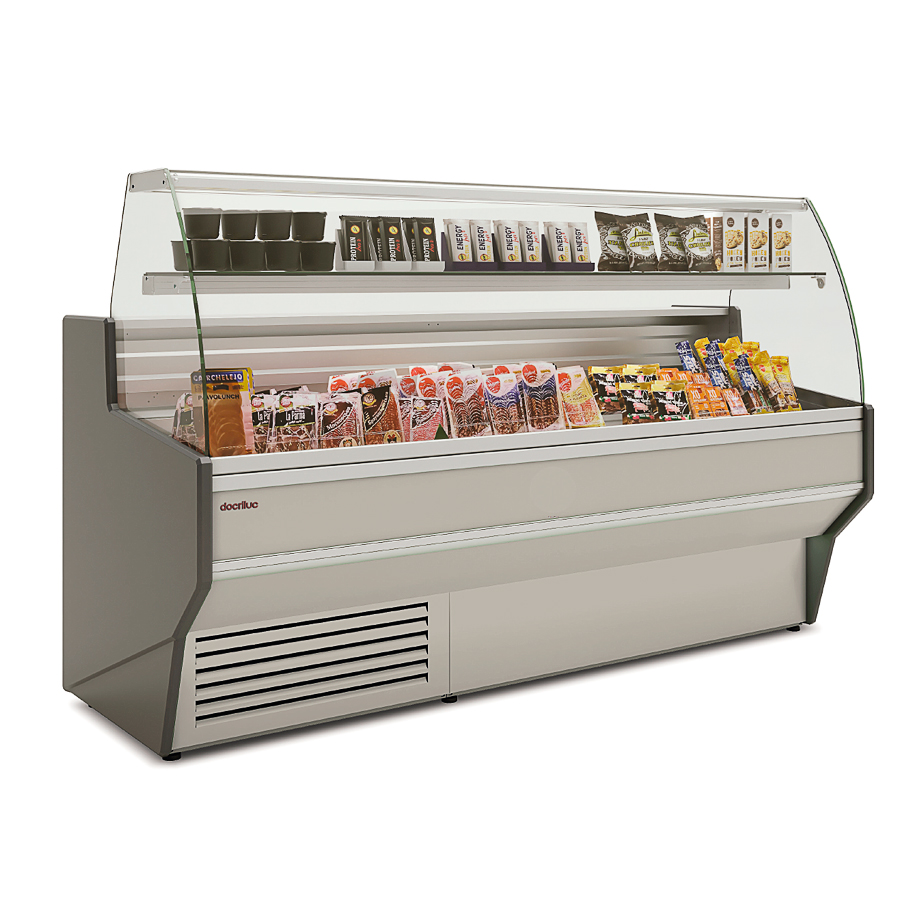 Vitrina-Expositora-Refrigerada-con-Reserva-para-Carniceria-y-Charcuteria-Cristal-Curvo-Evaporador-Estatico-Serie-VESPER-VE-8-C-1025x800x1235h-mm-VE-8-10-C-Docriluc.jpg Vitrina Expositora Refrigerada con Reserva para Carnicería y Charcutería Cristal Curvo Evaporador Estático Serie VESPER VE-8-C 1985x800x1235h mm VE-8-20-C Docriluc - Imagen 1