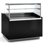 Vitrina Expositora Refrigerada con Reserva para Carnicería y Charcutería Cristal Recto Evaporador Ventilado Serie VALORIAN VEGPC-10 - 1265x1000x1290h mm VEGPC-10-13-TF Docriluc