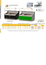 Vitrina Expositora Refrigerada con Reserva para Pastelería Cristal Recto 1 Estante  2030x960x1240h mm VHR1B-20-90 Horekus - Imagen 2