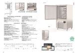 Abatidor de Temperatura 10 Bandejas GN 1/1- 40 /10 Bandejas 60 x 40 Serie DA 800x800x1590h mm DA10N Docriluc - Imagen 2