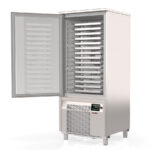 Abatidor de Temperatura 15 Bandejas GN 1/1- 40 /15 Bandejas 60 x 40 Serie DA 800x800x1920h mm DA15N Docriluc