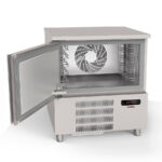 Abatidor de Temperatura 5 Bandejas GN 1/1- 40 /4 Bandejas 60 x 40 Serie DA 800x800x900h mm DA5N-S Docriluc