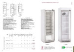 Armario Expositor Refrigerado Blanco 1 Puerta de Cristal 348 Litros 4 Estantes Serie EVR 620x578x1885h mm EVR-620 Docriluc - Imagen 2
