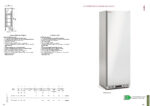 Armario Refrigerado Acero Inoxidable 1 Puerta Opaca 248 Litros 4 Estantes Serie EVR 600x580x1860h mm EVR-600-D_EI Docriluc - Imagen 2