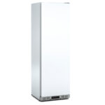Armario Refrigerado Acero Plastificado Blanco 1 Puerta Opaca 248 Litros 4 Estantes Serie EVR 600x580x1860h mm EVR-600-D-EA Docriluc