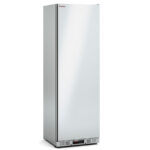 Armario Refrigerado Acero Inoxidable 1 Puerta Opaca 248 Litros 4 Estantes Serie EVR 600x580x1860h mm EVR-600-D_EI Docriluc