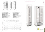 Armario Expositor Refrigerado Blanco 1 Puerta de Cristal 132 Litros 4 Estantes Serie EVR 370x400x1926h mm EVR-370 Docriluc - Imagen 2