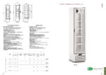 Armario Expositor Refrigerado Blanco 1 Puerta de Cristal 219 Litros 4 Estantes Serie EVR 437x510x1826h mm EVR-440 Docriluc - Imagen 2
