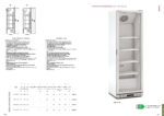 Armario Expositor Refrigerado Blanco 1 Puerta de Cristal 248 Litros 4 Estantes Serie EVR 600x580x1860h mm EVR-600-D Docriluc - Imagen 2