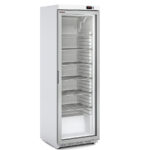 Armario Expositor Refrigerado Blanco 1 Puerta de Cristal 348 Litros 6 Estantes Serie EVRF 620x578x1885h mm EVRF-620 Docriluc