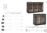 Armario Expositor Refrigerado para Vinos 2 Puertas de Cristal 68 Botellas 4 Estantes Serie BRUMAIRE 1375x565x850h mm EHBWS-350-L Docriluc - Imagen 2