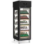 Armario Expositor Refrigerado para Vinos 1 Puerta de Cristal 565 Litros 132 Botellas Serie TERROIR 680x865x1995h mm PSTH-751 Docriluc