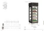 Armario Expositor Refrigerado para Vinos 1 Puerta de Cristal 565 Litros 132 Botellas Serie TERROIR 680x865x1995h mm PSTH-751 Docriluc - Imagen 2