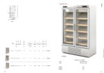 Armario Expositor Refrigerado para Vinos 2 Puertas de Cristal 1000 Litros 252 Botellas 10 Estantes Serie EOSINE 1250x700x1935h mm ARWI-125-2E Docriluc - Imagen 2