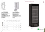 Armario Expositor Refrigerado Blanco 1 Puerta de Cristal 549 Litros 4 Estantes Serie EVR 707x660x1962h mm EVR-710 Docriluc - Imagen 2