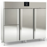 Armario de Refrigeración Acero Inoxidable 4 Puertas Opacas 9 Estantes 2197 Litros Serie MIRAGE 2035x850x2130h mm CAGR-210-4 Docriluc