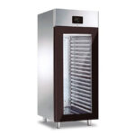 Armario de Fermentación Controlada 1 Puerta de Cristal 20 Pares de Guías 790x830x2120h mm CSB-CAB FL GLASS CISABA
