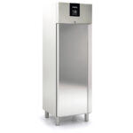 Armario de Refrigeración Acero Inoxidable 1 Puerta Opaca 3 Estantes 337 Litros Serie MIRAGE 600x655x1900h mm CAER-401 Docriluc