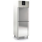 Armario de Refrigeración Acero Inoxidable 2 Puertas Opacas 3 Estantes 337 Litros Serie MIRAGE 600x655x1900h mm CAER-402 Docriluc