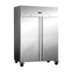 Armario de Refrigeración Acero Inoxidable 2 Puertas Opacas 1476 Litros 1480x830x1989h mm GN1410TN HS