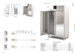 Armario Expositor de Congelación Acero Inoxidable 2 Puertas de Cristal 8 Estantes 979 Litros Serie MIRAGE 1250x770x2040h mm CAENPV-125-40 Docriluc - Imagen 2