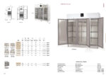 Armario de Refrigeración Acero Inoxidable 5 Puertas Opacas 9 Estantes 2197 Litros Serie MIRAGE 2035x850x2130h mm CAGR-210-5 Docriluc - Imagen 2