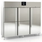 Armario de Refrigeración Acero Inoxidable 5 Puertas Opacas 9 Estantes 2197 Litros Serie MIRAGE 2035x850x2130h mm CAGR-210-5 Docriluc