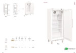 Armario de Refrigeración Blanco 1 Puerta Opaca 4 Estantes 400 Litros Serie LUME 740x680x1800h mm DBY-460 Docriluc - Imagen 2