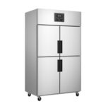Armario de Refrigeración y Congelación Acero Inoxidable 4 Puertas Opacas 1210x700x1900h mm KCD1.0L4T HS
