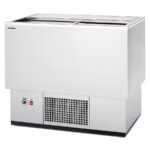 Botellero en Acero Plastificado Blanco 2 Puertas Correderas 184 Litros Serie EBEG 1020x545x840h mm EBEG-100-EA Docriluc