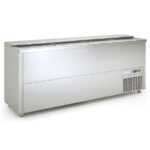 Botellero en Acero Inoxidable 4 Puertas Correderas 580 Litros Serie EB 1990x550x850h mm EBI-200 Docriluc