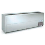 Botellero en Acero Inoxidable 5 Puertas Correderas 720 Litros Serie EB 2480x550x850h mm EBI-250 Docriluc