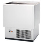 Botellero en Acero Plastificado Blanco 1 Puerta Corredera 129 Litros Serie EBEG 705x545x840h mm EBEG-70-EA Docriluc