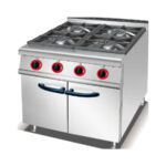Cocina a Gas 4 Fuegos Modular 700x700x920h mm HGR-705B HS
