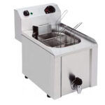 Cuece Pasta Eléctrico 7 Litros con Grifo de Vaciado Sobremesa 270x460x370h mm CSB-CP7L CISABA