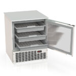 Escarchador de Copas Acero Inoxidable 1 Puerta Opaca 125 Litros Serie DE 645x640x805h mm DDP-140 Docriluc