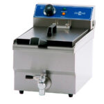 Freidora Electica con Grifo de Vaciado13 Litros 1 Cesta Sobremesa 320x530x350h mm HEF-131V HS
