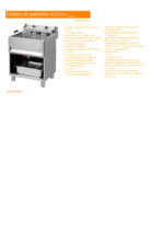 Freidora para Pastelería Eléctrica con Grifo de Vaciado 30 Litros 1 Cuba Modular 660x650x980h mm 10 Bartscher - Imagen 2