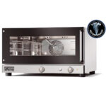 Horno Eléctrico de Panadería Convencional 3 Bandejas 600 x 400 - 800x760x460h mm CSB-3L CISABA