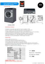 Lavadora Comercial Eléctrica 10 Kilos con Monedero incorporado 683x711x1030h mm CW10CM HS - Imagen 2